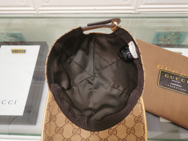 ブランド帽子角部分ディテール